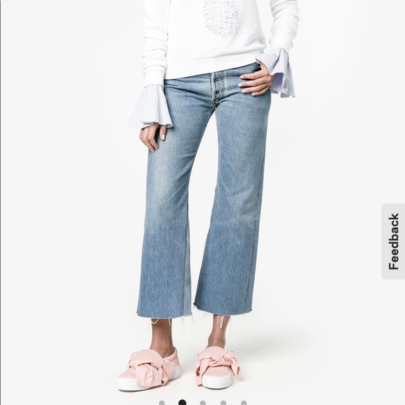 Joshua’s Azire Bow Denim Slip-on Sneakers Flats - Picture 6 of 8